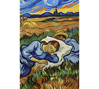 Post Impressionist Style Notebook: Classic Lined Journal for Art Lovers