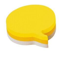 Post-It 2007SP note paper Other Grey, Yellow 1 sheets Self-adhesive