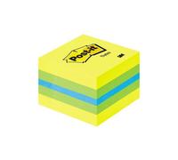 Post-it 2051-L Sticky Note Pad 51x40mm Blue Lemon Green Lemon 400 ...