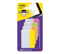 Post-It 2x1.5 inch Durable Filing Tab - Assorted Colours