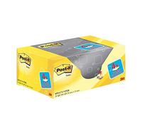 3M Notes 38 x 51mm Canary Yellow (Pack of 20) 653CY-VP20
