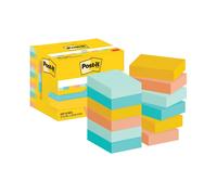 Post-it 38x51mm 100 Sheets Cardboard Packaging Beachside (Pack of 12)