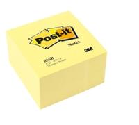 Post-it Note Cube 76x76mm Canary Yellow 450 Sheets 636B