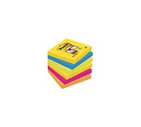 Post-it 6546SR Sticky Notes 76mm x 76mm Neon green Ultra blue Ultr...