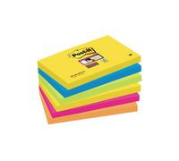 Post-it 6556SR Sticky note 127x76mm Neon green orange blue yellow ...
