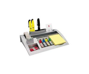 Post-it 7000062207 Desk organiser Silver metallic 7 compartments Tidy