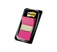 Post-it Index Flags Repositionable 25x43mm 12x50 Tabs Pink (Pack 600) 7100062569