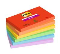 Post-It 7100258796 note paper Rectangle Blue, Green, Orange, Purple, Red, Yellow 90 sheets Self-adhesive