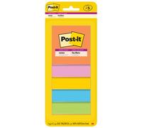 Post-it 712783 76 x 76 mm "Rio De Janeiro Collection" Note - Blue/Orange/Pink/Yellow