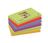 Post-it 76 x 127 mm Super Sticky Notes Pads - Marrakesh (Pack of 6)