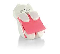 Post-it Cat Figure Pop-up Note Dispenser, 3 inch x 3 inch, (CAT-330), Colors May Vary