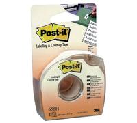 Post-it Cover-Up and Labelling Tape 6-Line White 25.4 mm x 17.7 m 1 Roll/Dispenser 1 Dispenser/Pack