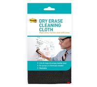 Post-it 3M Dry Erase Cleaning Cloth (MMMDEFCLOTH), 10 5/8" x 10 5/8", Grey,white