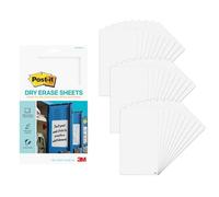 Post-it Dry Erase Sheets, 30 Sheets/Pack, Instant Whiteboard, 7 in x 11.3 in (DEFSheets-30PK)