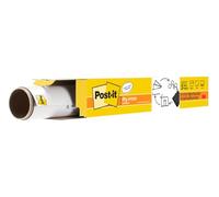 Post-it Dry Erase Whiteboard Film Surface for Walls, Doors, Tables, Chalkboards, Whiteboards, and More, Removable, Stain-Proof, Easy Installation, 3 ft x 2 ft Roll, White, 3 x 2 Feet (DEF3x2)