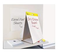 Post-it® Easel Pads - Dry Erase Tabletop Easel Pad, 20 x 23, White, 20 Sheets/Pad - Sold As 1 Pad - Protective carrying case.