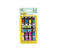 Post-it Flags Value Pack, 35/Dispenser, 8 Dispensers/Pack, 47 in Wide, Assorted Colors, Includes 48 Free Arrow Flags (683-VAD1)