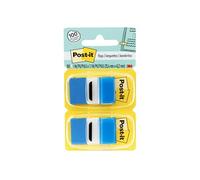 Post-it Flags Value Pack, 50/Dispenser, 12 Dispensers/Pack, 1 in Wide, Blue (680-BE12)