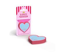 Post-it Heart Sticky Notes, Blue Heart Design with “Be Mine”, 2 in. x 1.9 in., Valentine’s Day Love Notes, 1 Sticky Note Pad with 100 Sheets