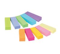 Post-it Notes Marker, Pack of 10 Pads, 50 Markers per Pad,12.7 mm x 44.4 mm, Yellow, Orange, Pink, Purple, Blue, Green Colors - to Mark, Highlight or Color Code Important Information