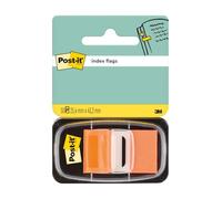 Post-it Index Flags, 50 Flags, 25.4 mm x 43.2 mm, Orange