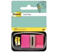 Post-it Index Flags I680-21 – Pink, Plain (Not Perforated) Special Format, 50 Strips