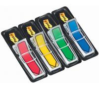 Post-It Index Flags Arrow Tabs 12 mm (24 of Each Colour) - Green/Yellow/Blue/Red