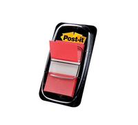 Post-It Index Flags Medium Red 25.4 mm x 43.2 mm 50 Flags/Dispenser 1 Dispenser/Pack. Product colour: Red. Width: 25.4 mm Length: 43.2 mm. Number of sheets per pad: 50 sheets