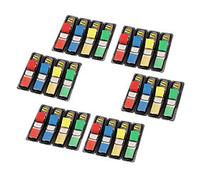 Post-it Index Flags Mini 1.19 x 4.32 cm 6 Assorted 6 Pieces of 35 Strips Value Pack 4 + 2 free