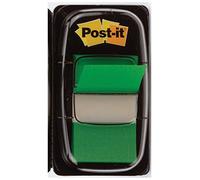 Post-it Index Medium Plastic Dispenser - Green (Pack of 50) Post-It 680-3 Bright