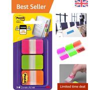 Post-it Index Medium Strong Filing Tabs, 36 Count - Vibrant Sticky Flags
