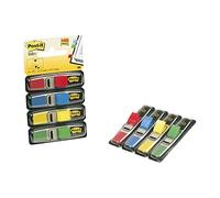 Post-it Index Flags Small with Dispensers Assorted Colours Pack of 140 Flags