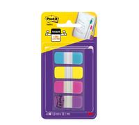 Post-it Index Strong Filing Tabs, Small - 40 Tabs, 15.8 mm x 38.1 mm, Blue, Purp