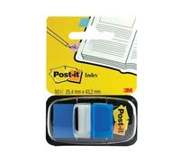 Post-it Index Flags Blue 25mm [Pack 12] - 680-2