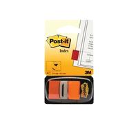 Post-it Index Flags 680-4 Orange Plain Not perforated Special format 50 Strips