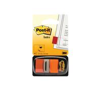 Post-it Index Tabs 25mm Orange (600 Pack) Stationery Sticky Bookmarks 680-4
