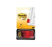 Post-it Index Tabs 25mm Red (600 Pack) 680-1
