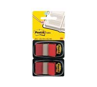 Post-it Index Tabs Dispenser with Red Tabs (2 Pack) 680-R2EU