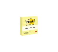 Post-it Large Notes, Lined, 300 Sheets, 101 mm x 101 mm, Yellow | Self-Stick Notes for Detailed Notes, Meetings, Long Lists and Reminders; Sticks Securely And Removes Cleanly
