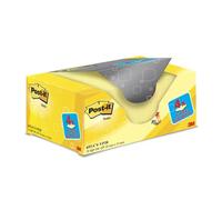 3M Notes 38 x 51mm Canary Yellow (Pack of 20) 653CY-VP20