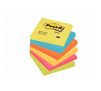 Post-it Notes Assorted Colours - 76mm x 76mm with 100 Sheets, none