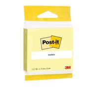 Post-it Notes, 100 Sheets, 76 mm x 76 mm, Yellow | Self-Stick Notes for Reminders, Planning and Study, Stick and Remove Cleanly; Great for Marking, Organising, Capturing Ideas