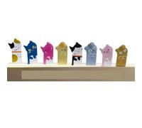 Post It Notes 240pcs Cat Page Memo Flags Cute Sticky Notes Bookmarks Self-Adhesive Index Tabs Kitty for Kids Office School