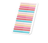Post It Notes 3000 Sheets Color Stickers Transparent Fluorescent Index Tabs Flags Sticky Note Page Bookmark School Office Supplies Stationery(Color-1)