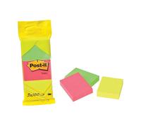Post-it Notes 38 x 51mm 100 Sheet Pads Assorted Neon Colour 36 Pack (6812)