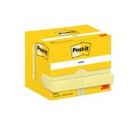 Post-it Notes 38x51mm 100 Sheets Canary Yellow (Pack of 12) 653-E
