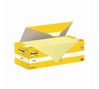 Post-It Notes 76X76mm 100 Sheets Canary Yellow (Pack Of 12 + 12