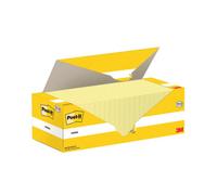Post-It Notes 76X76mm 100 Sheets Canary Yellow (Pack Of 12 + 12