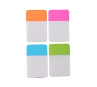 Post It Notes 80 Sheets Index Sticky Notes Memo Pad Bookmarks N Times Strong Stickiness Label School Office Students Stationery Book Reading(Burgundy)