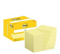 Post-it 656-CY Sticky Notes Display Pack 51mm x 76mm - Yellow (12 x 100 Sheets)